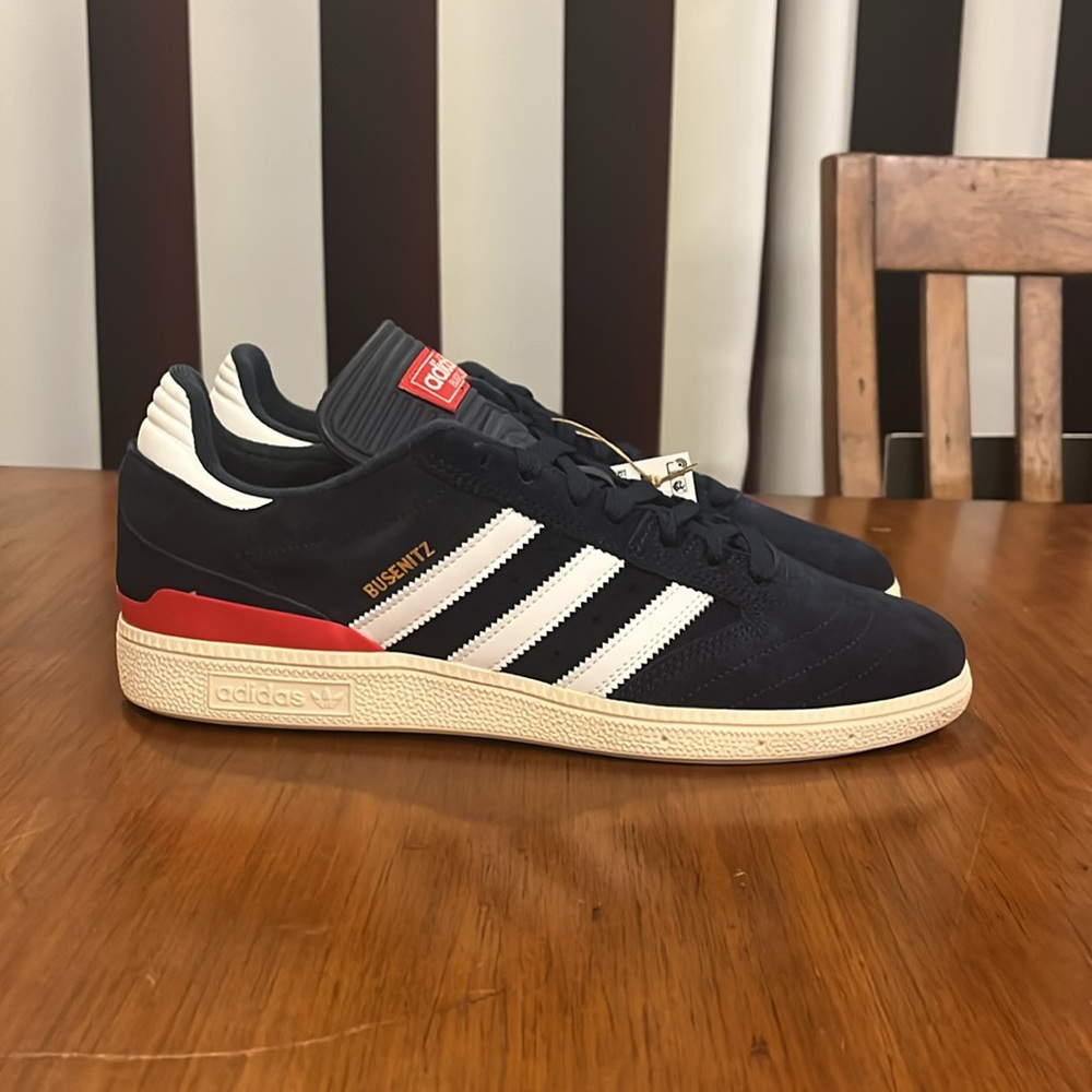 Adidas Busenitz Skateboarding Shoes Sneakers JH8132 Navy Blue new Mens Size 12 - Picture 3 of 16